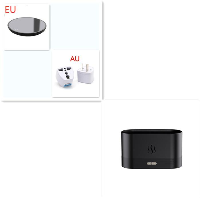 Aroma Diffuser With Flame Light Mist Humidifier Aromatherapy Diffuser With Waterless Auto-Off Protection For Spa Home Yoga Office 13