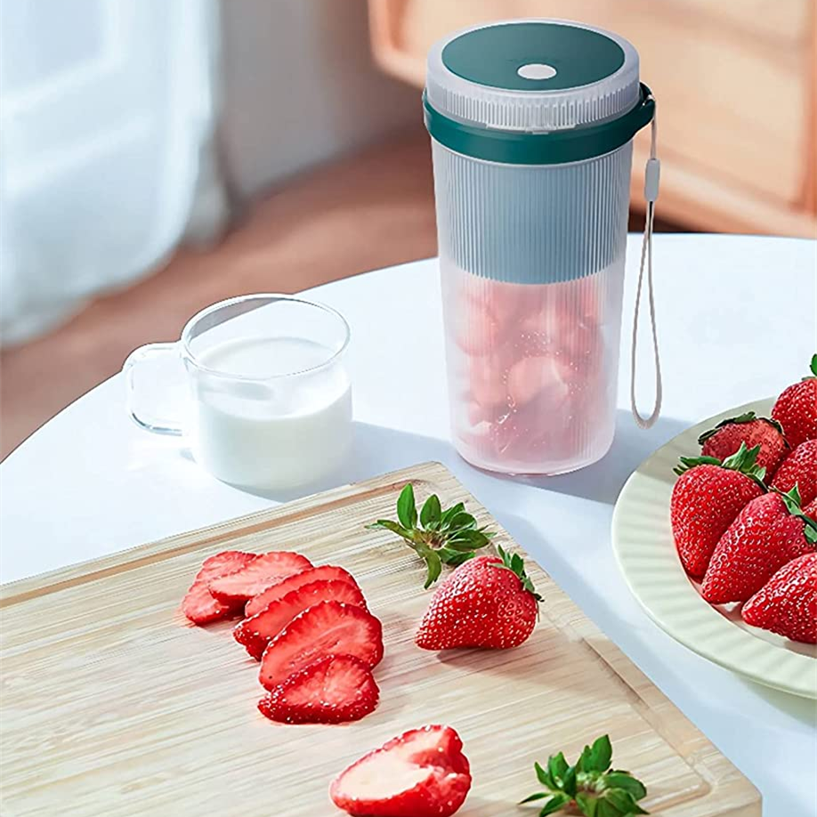 Multi-Function Portable Blender Electric Juicer Cup Sports Bottle Fruit Blender USB Rechargeable Smoothie Blender Fruits Juicer Extractor 4