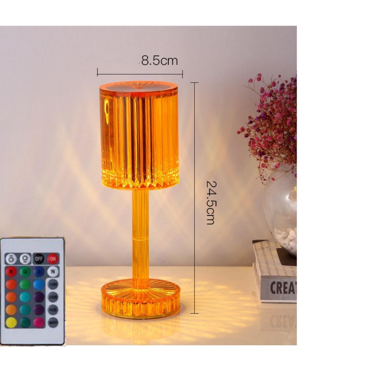 New Crystal Table Lamp Hotel Decoration Diamond Romantic Warm Led For Home Decor Romantic Gift Night Light 10