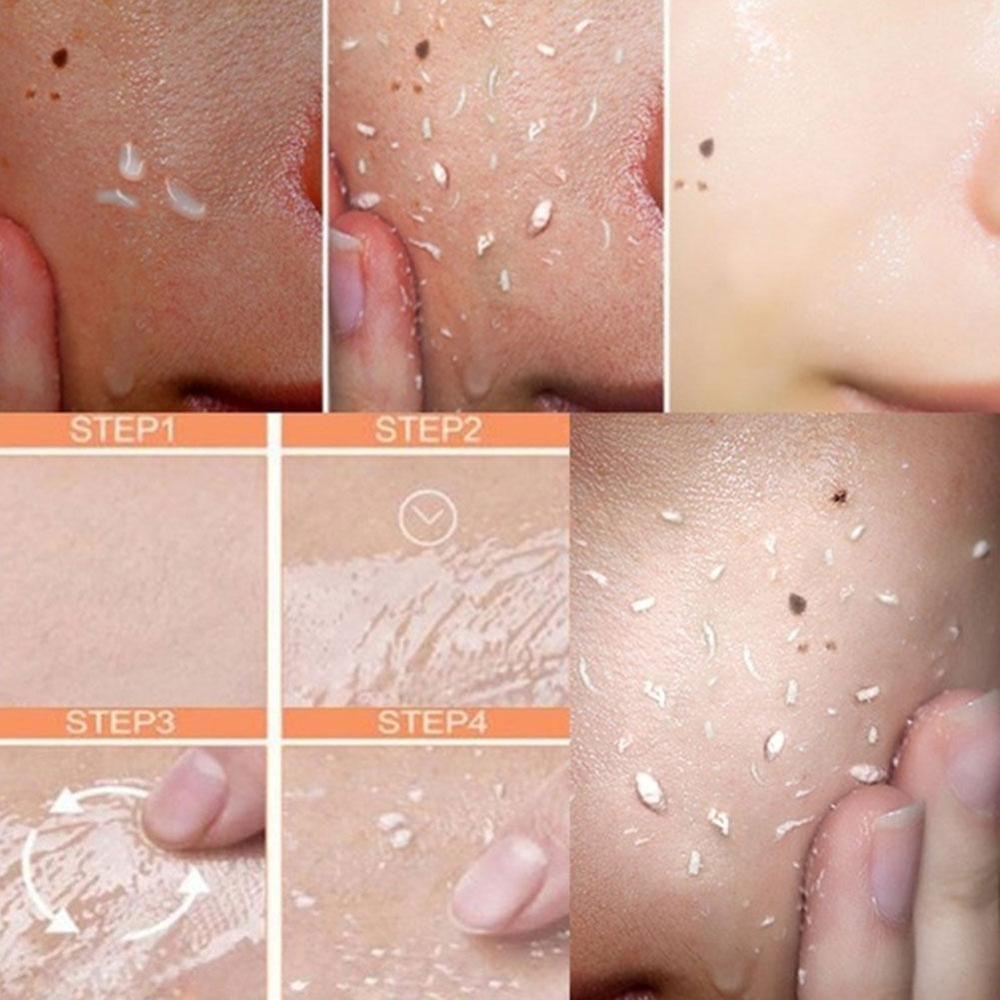 Cucumber Coconut Papaya Facial Exfoliating Gel Cream Body Cleansing 5