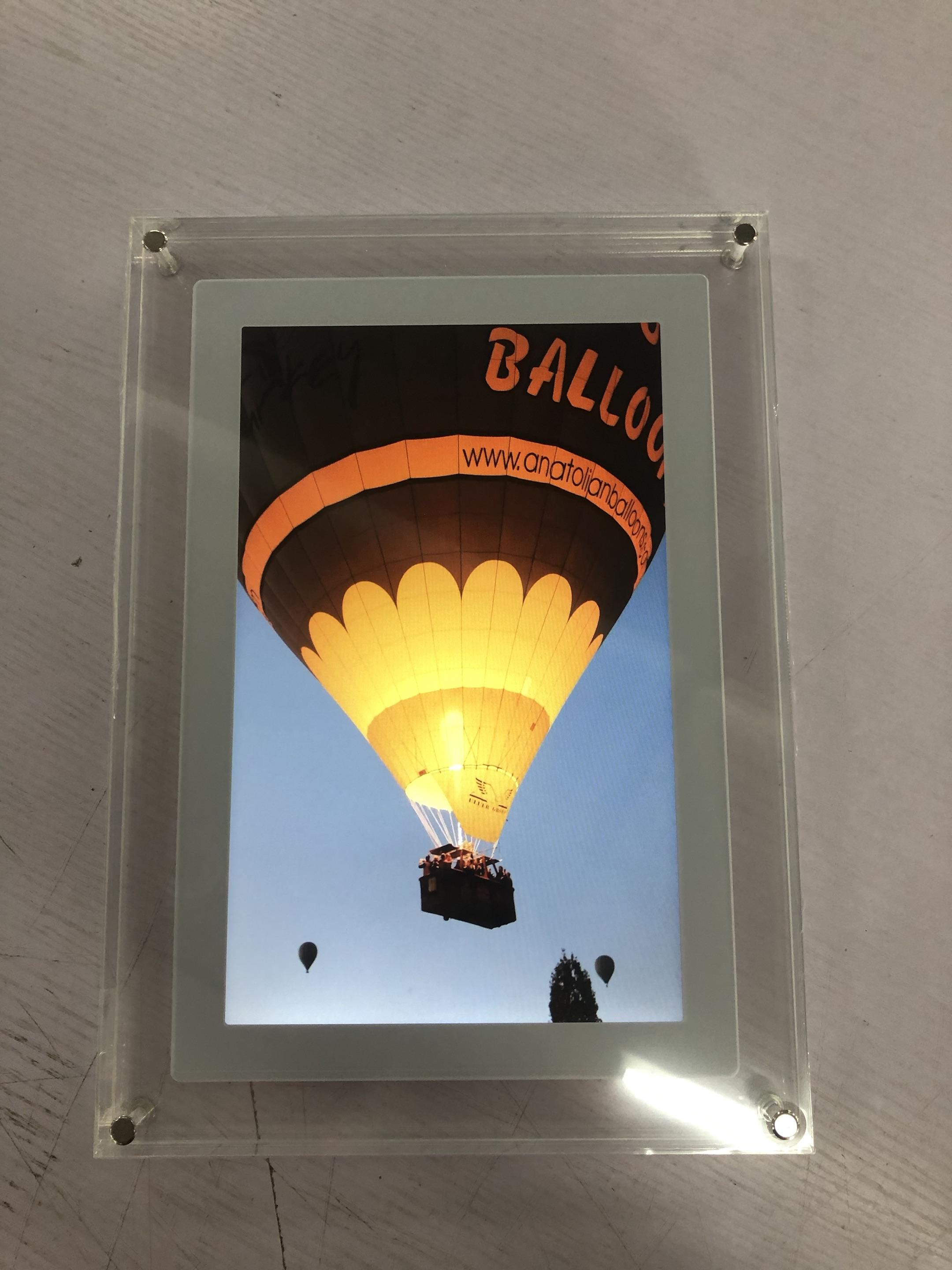 Digital Picture Frame Acrylic Video Player Digital Photo Frame Vertical Display With 1GB And Battery Type C Video Frame Gift For Loved 19