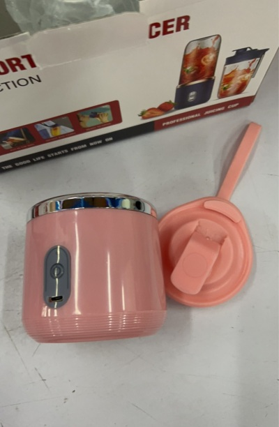6blade Portable Blender Mini Juicer Cup Extractor Smoothie USB Charging Fruit Squeezer Blender Food Mixer Ice Crusher Portable Juicer Machine 6