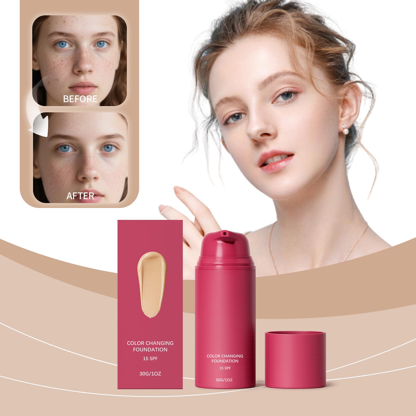 Thermo-responsive Color Adjusting Foundation Natural Shade 3