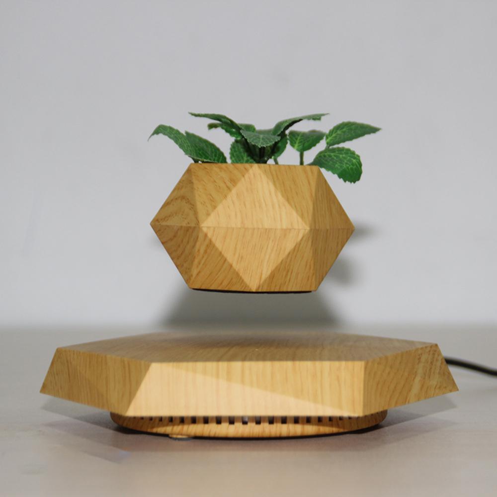 Floating Magnetic Levitating Flower Pot Bonsai Air Plant Pot Planter Potted For Home Office Desk Decor Creative Gift 5