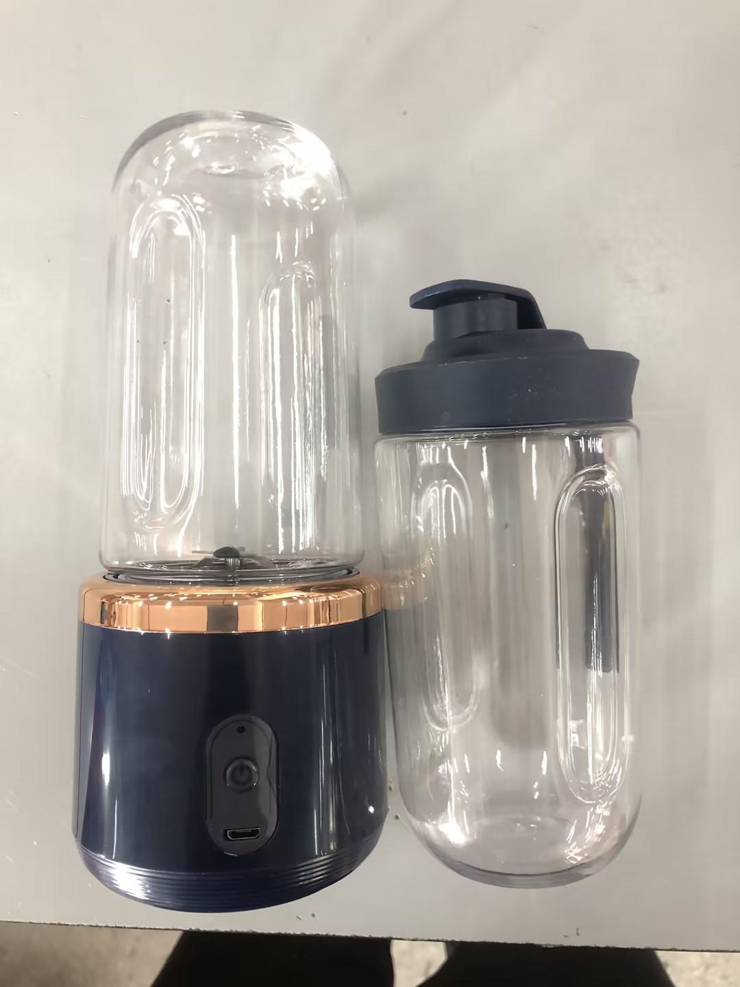 6blade Portable Blender Mini Juicer Cup Extractor Smoothie USB Charging Fruit Squeezer Blender Food Mixer Ice Crusher Portable Juicer Machine 5