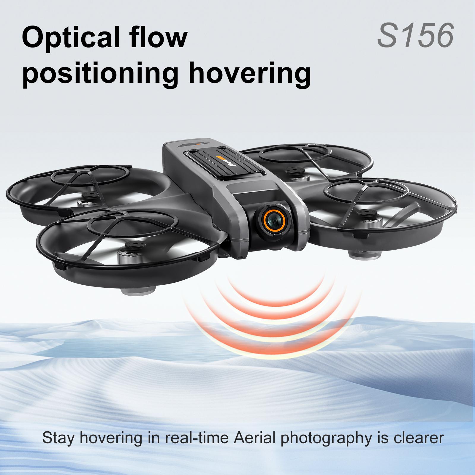 S156 8K Dual Camera Drone With 5.9 Inch HD Screen Remote Controller Brushless Motor Long Battery Life Foldable FPV Quadcopter For Aerial Photography Beginners 4