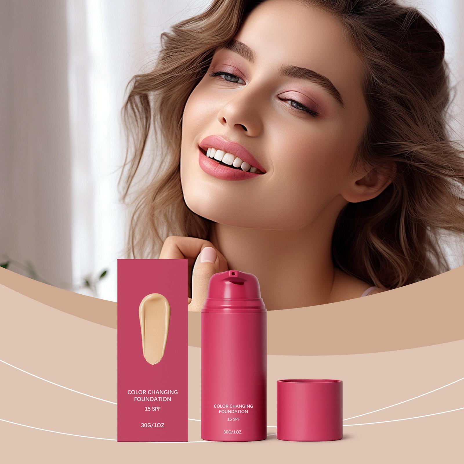 Thermo-responsive Color Adjusting Foundation Natural Shade 6