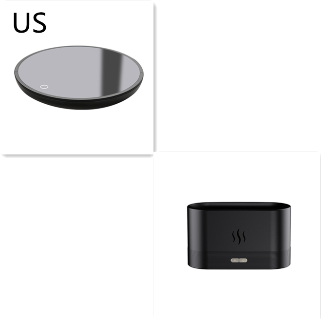 Aroma Diffuser With Flame Light Mist Humidifier Aromatherapy Diffuser With Waterless Auto-Off Protection For Spa Home Yoga Office 14