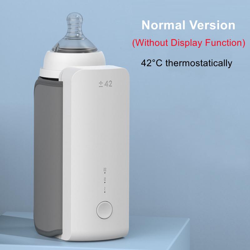 Portable Wireless Rechargeable Baby Bottle Warmer USB Charging And Heating Bag Portable Constant Temperature Milk Warmer Universal Bottle Insulation Sleeve 8