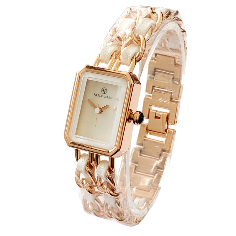 Square Dial Simple Temperament Women's Wrist Watch 6