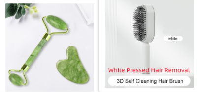 Self Cleaning Hair Brush For Women One-key Cleaning Hair Loss Airbag Massage Scalp Comb Anti-Static Hairbrush 38