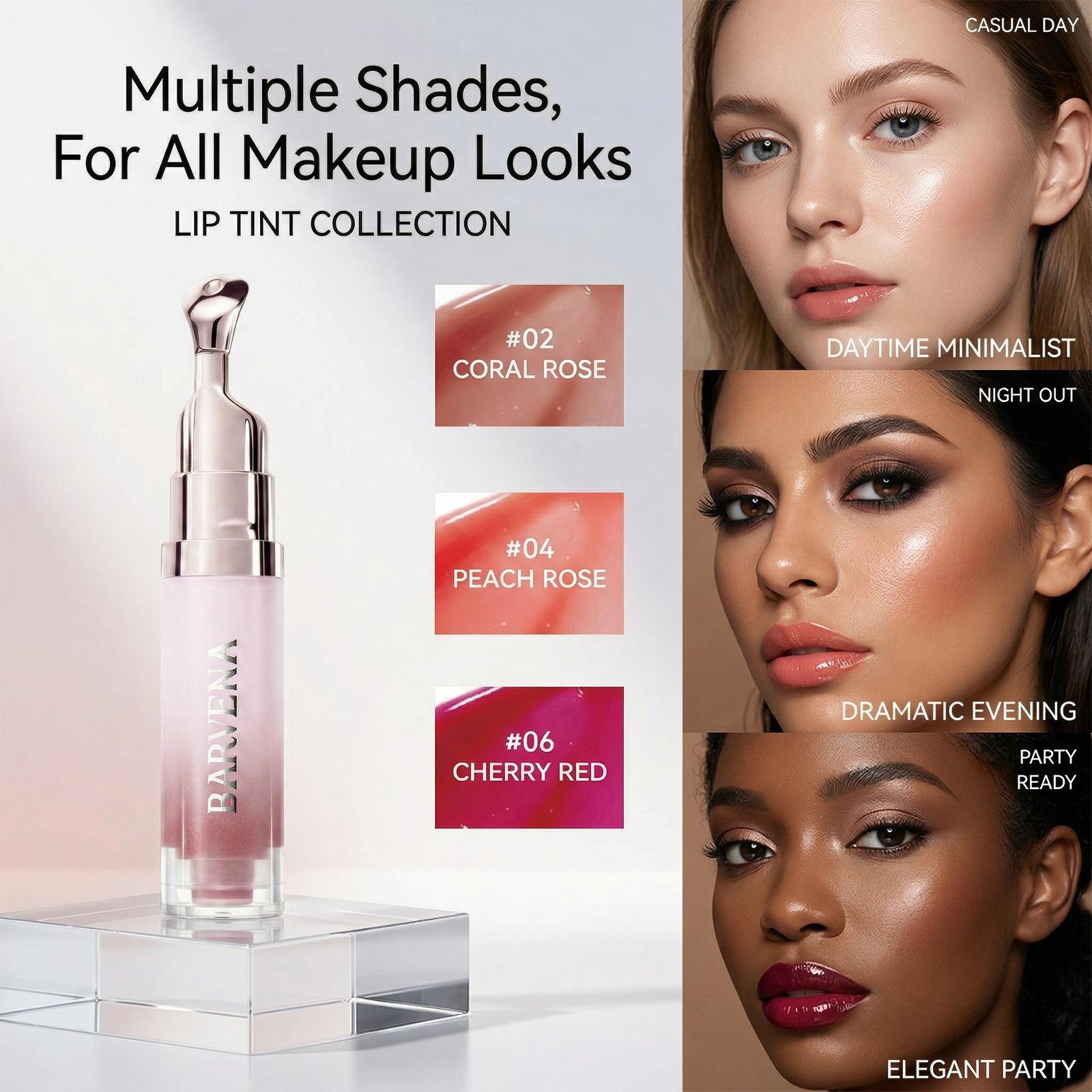 Brightening Lip Serum Oil, Hydrating Lip Gloss, Moisturizing Lip Balm For Dry Lips, 6.5g 4