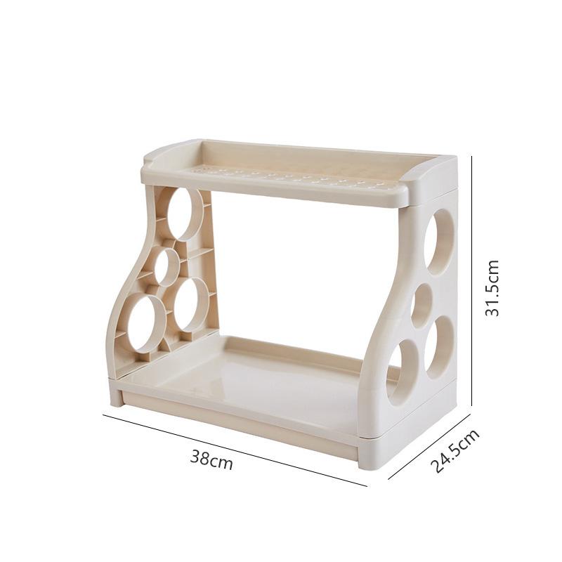 Kitchen Storage Shelving Kitchen Supplies Storage Artifact Multilayer 9