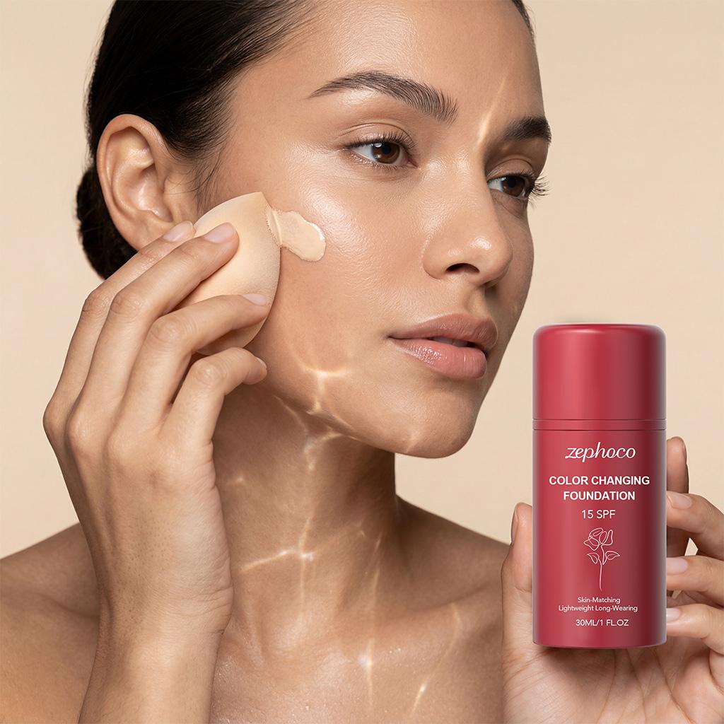 Temperature-changing Sunscreen Foundation 5