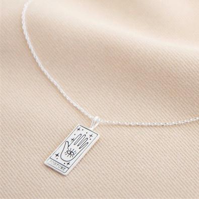 Fashion Tarot Card Artifact Pendant Necklace 11