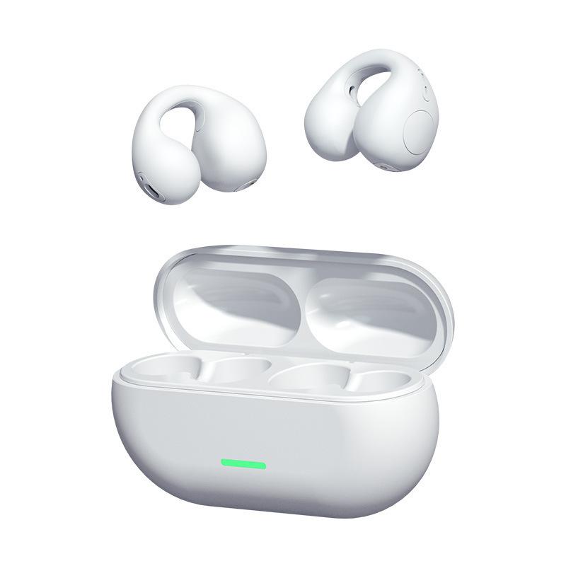 Wireless Ear Clip Bluetooth Headset TWS Comfortable Wear Not In-Ear Sports Wireless Bone Conduction 5.3 Bluetooth Headset 12