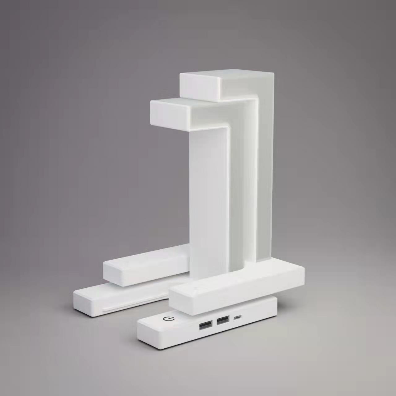 Creative Smartphone Wireless Charging Suspension Table Lamp Balance Lamp Floating For Home Bedroom 8