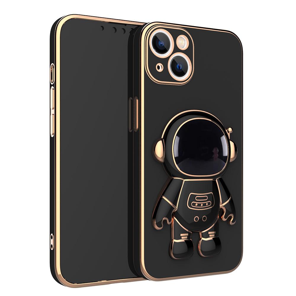 3D Astronaut Phone Case Anti-Drop Electroplating Bracket 7