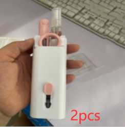 Multifunctional Bluetooth-compatible Headset Cleaning Pen Set Keyboard Cleaner Cleaning Tools Cleaner Keycap Puller Kit 19