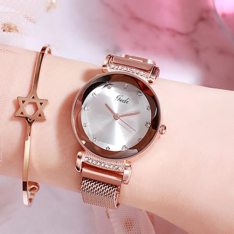 Women's Magnet Watch Fashion All-match Simple Wrist 5