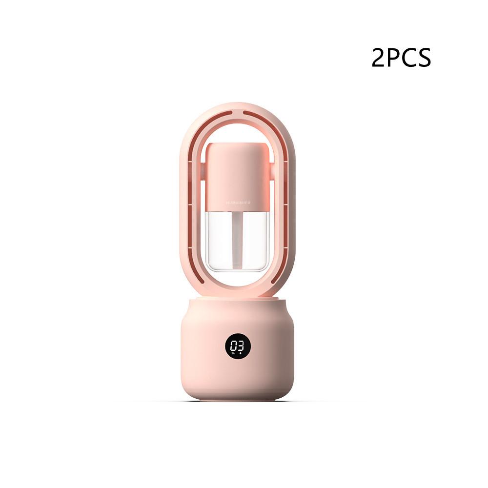 Summer Water Cooled Spray Mist Electric Fan USB Rechargeable Portable Wireless Air Humidifier Bladeless Ventilator Table Fan 13