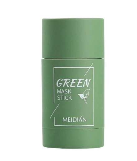 Cleansing Green Tea Mask Clay Stick Oil Control Anti-Acne Whitening Seaweed Mask Skin Care 8