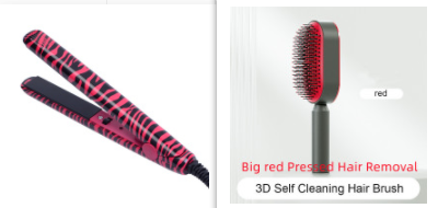 Self Cleaning Hair Brush For Women One-key Cleaning Hair Loss Airbag Massage Scalp Comb Anti-Static Hairbrush 43