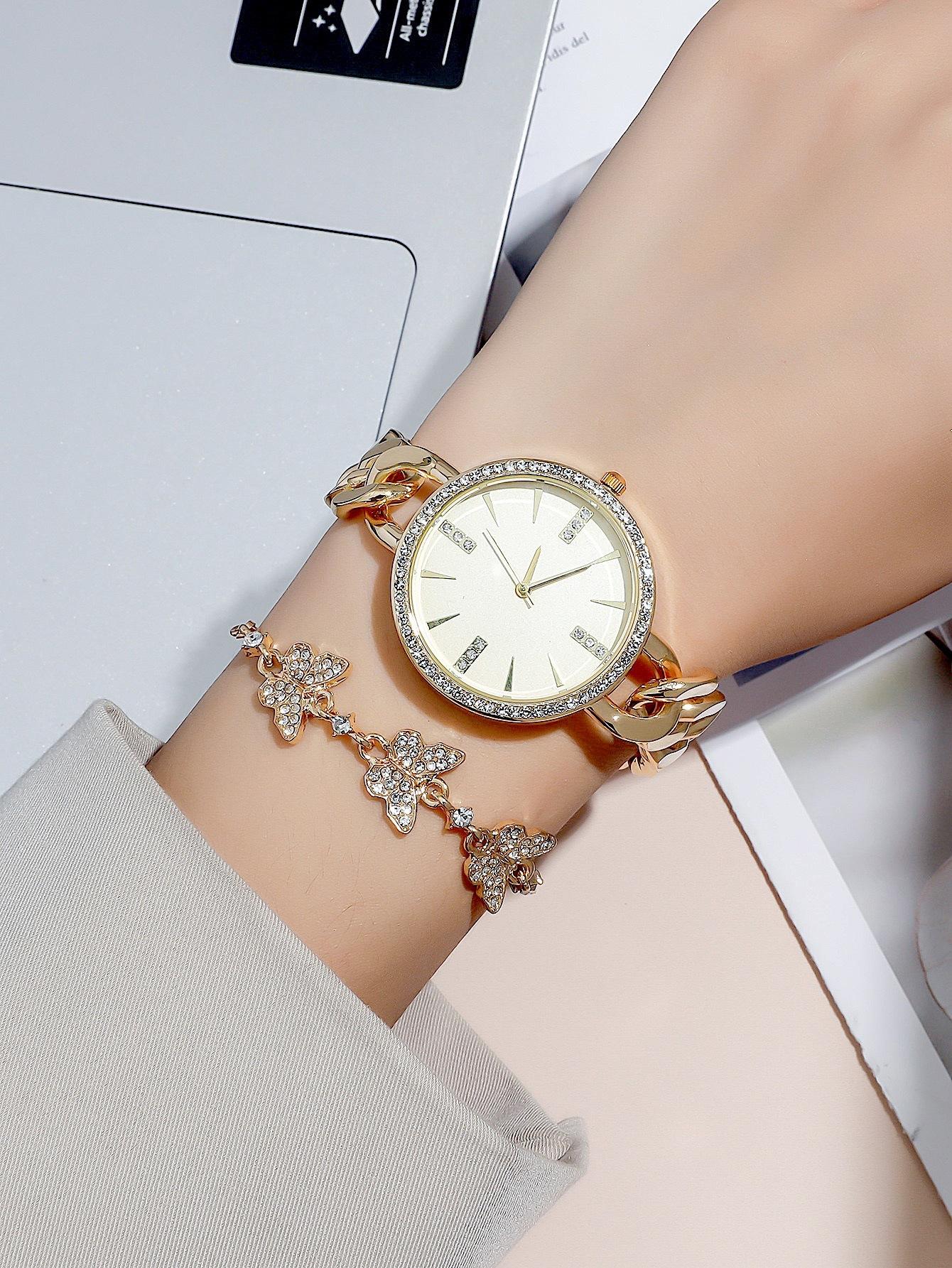 Women's Wrist Watch Simple Thin Strap Bracelet Watch 5