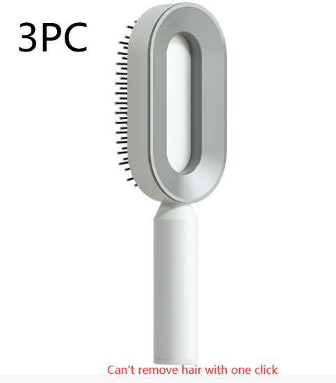 Self Cleaning Hair Brush For Women One-key Cleaning Hair Loss Airbag Massage Scalp Comb Anti-Static Hairbrush 78
