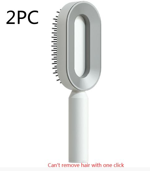 Self Cleaning Hair Brush For Women One-key Cleaning Hair Loss Airbag Massage Scalp Comb Anti-Static Hairbrush 79