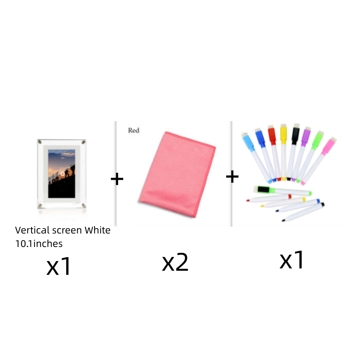 Digital Picture Frame Acrylic Video Player Digital Photo Frame Vertical Display With 1GB And Battery Type C Video Frame Gift For Loved 17