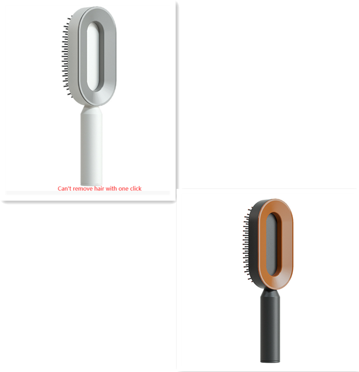 Self Cleaning Hair Brush For Women One-key Cleaning Hair Loss Airbag Massage Scalp Comb Anti-Static Hairbrush 76