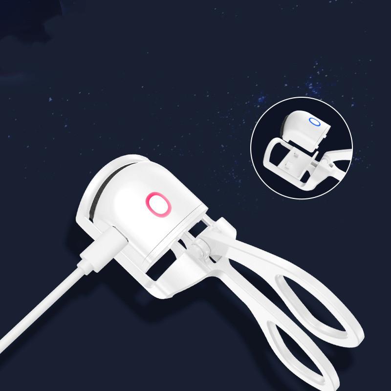 Heated Eyelash Curler Electric Temperature Control Mini Eyelash Curler Electric Portable Charging 8