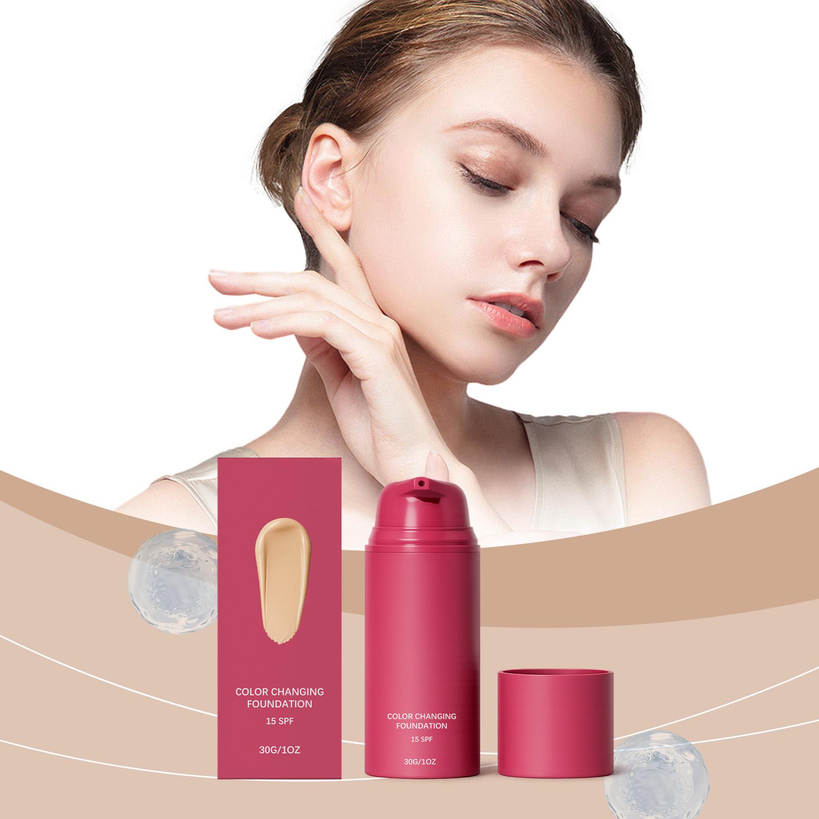 Thermo-responsive Color Adjusting Foundation Natural Shade 4