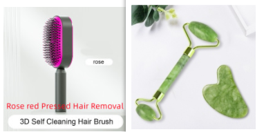Self Cleaning Hair Brush For Women One-key Cleaning Hair Loss Airbag Massage Scalp Comb Anti-Static Hairbrush 39