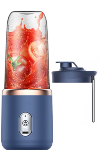 6blade Portable Blender Mini Juicer Cup Extractor Smoothie USB Charging Fruit Squeezer Blender Food Mixer Ice Crusher Portable Juicer Machine 10