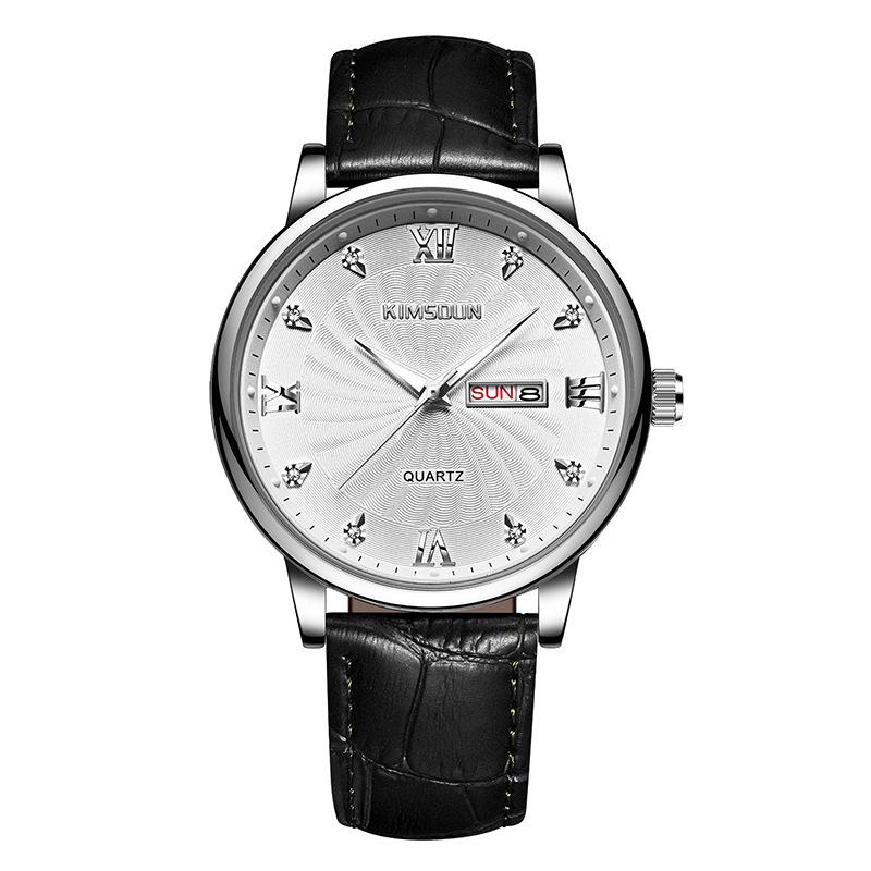 Calendar Waterproof Quartz Watch For Men 12