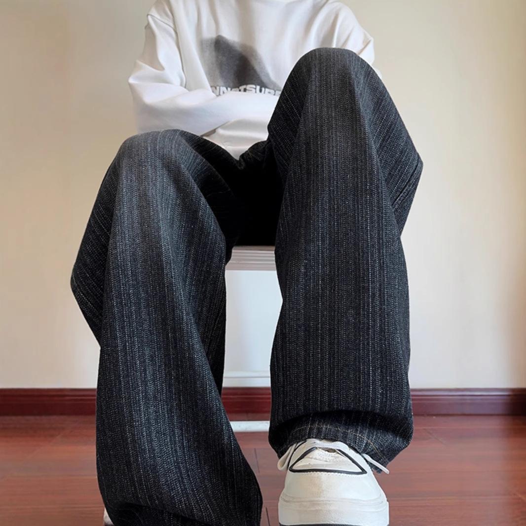 Men's Fashionable Plus-Size Loose Casual Trousers 3