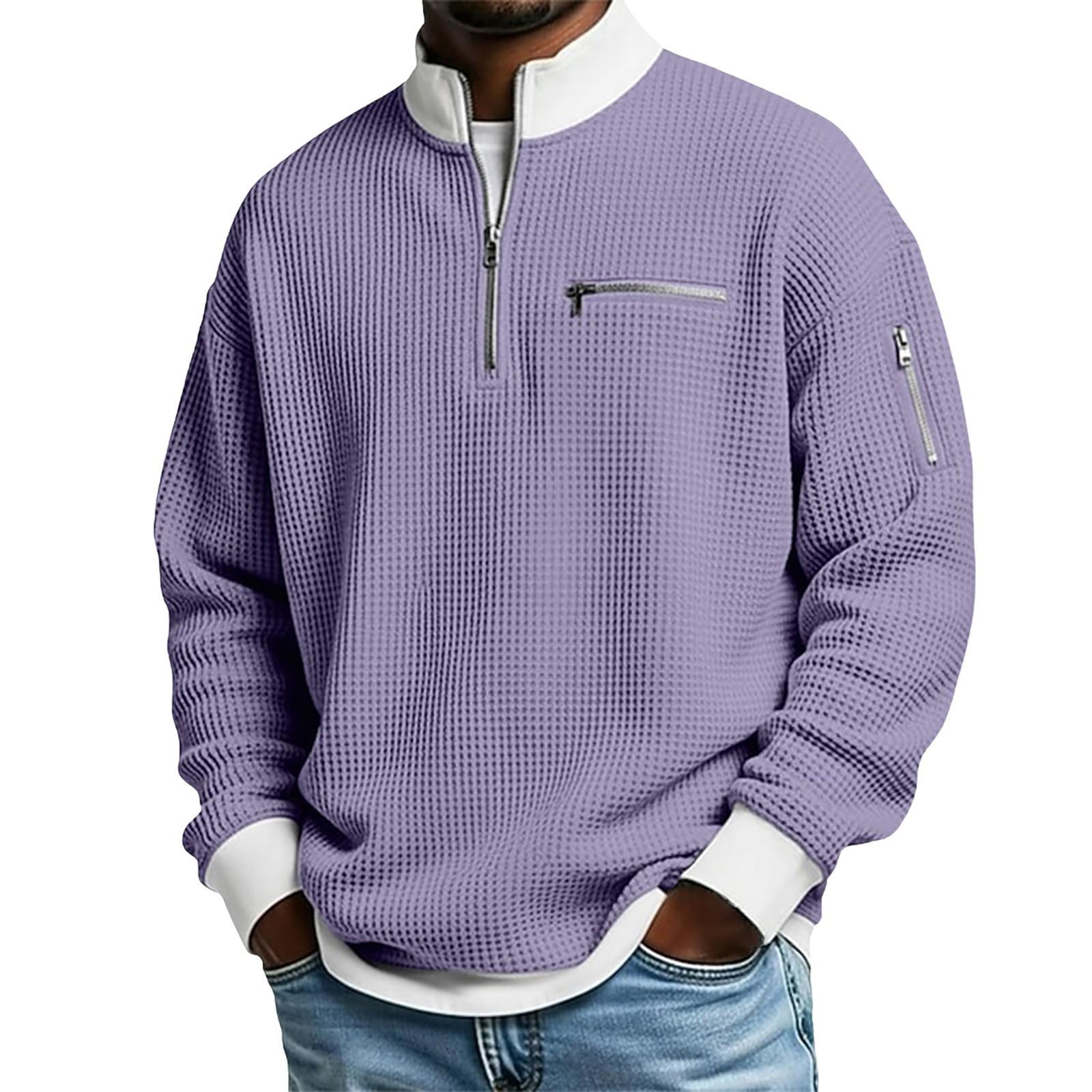 Mens Sports Zip-Up Long-Sleeve Sweatshirt 13