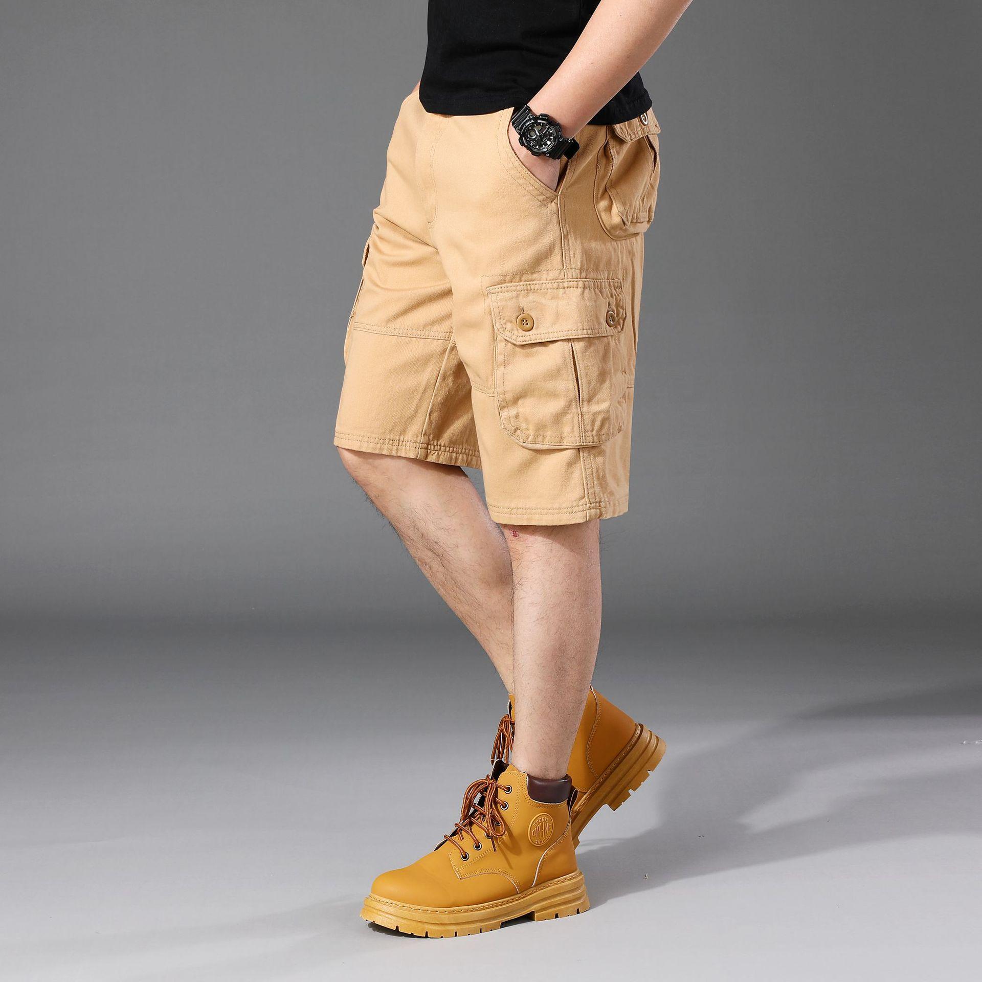 Mens Plus-size Casual Straight-leg Pants 8