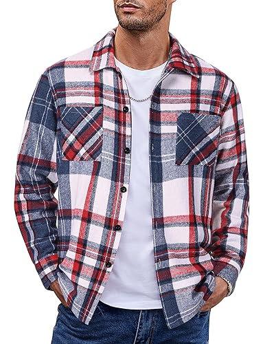 Button Up Casual Retro AutumnWinter Mens Shirt 9