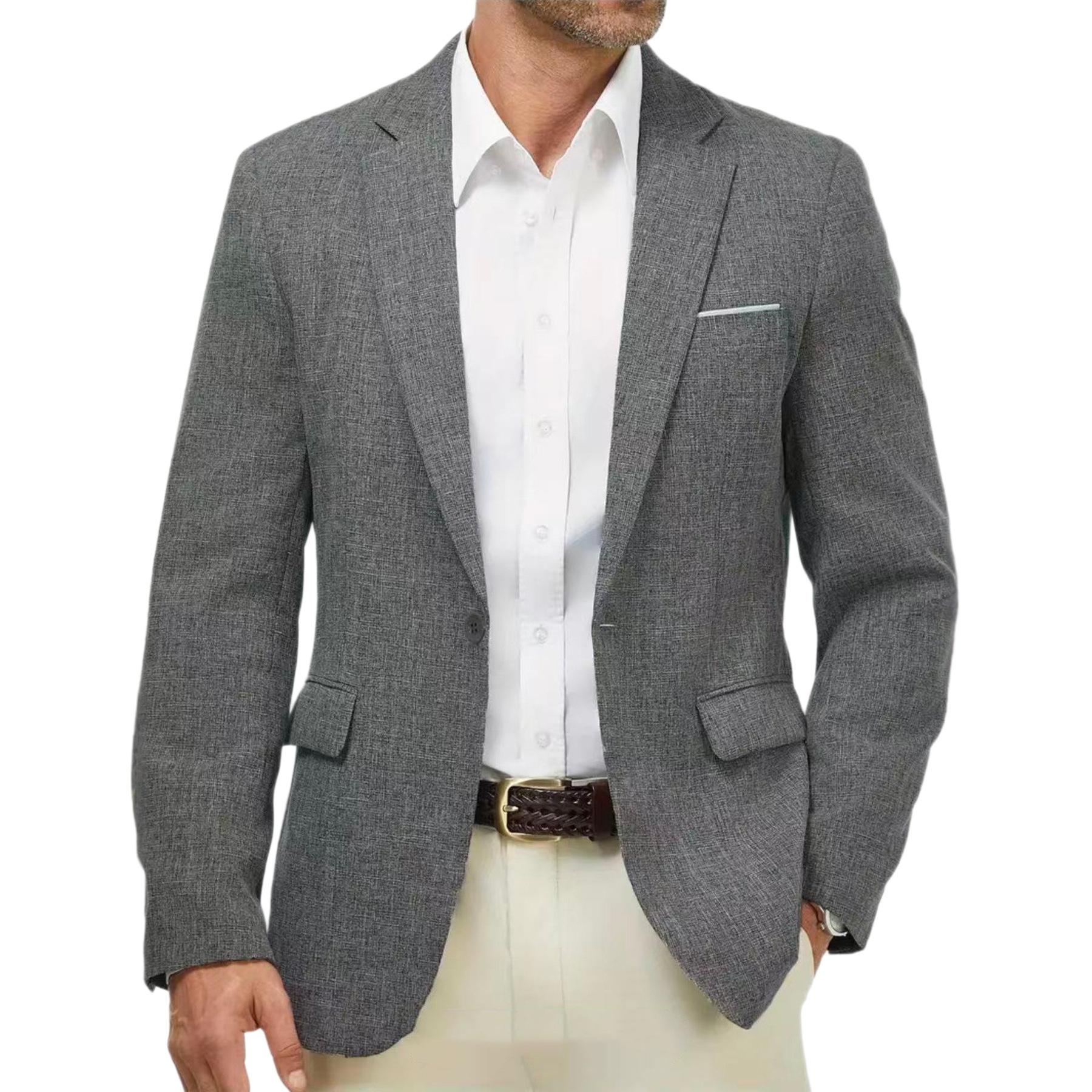 Italian-style Summer Mens Lightweight Casual Jacket 5