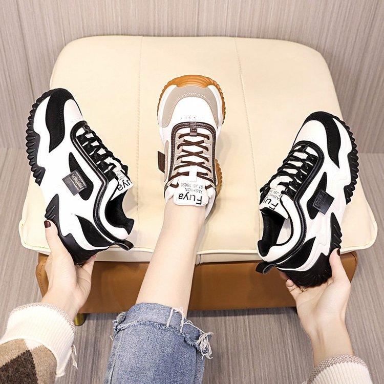 New Style Womens Sport Shoes Contrast-color Laces 4