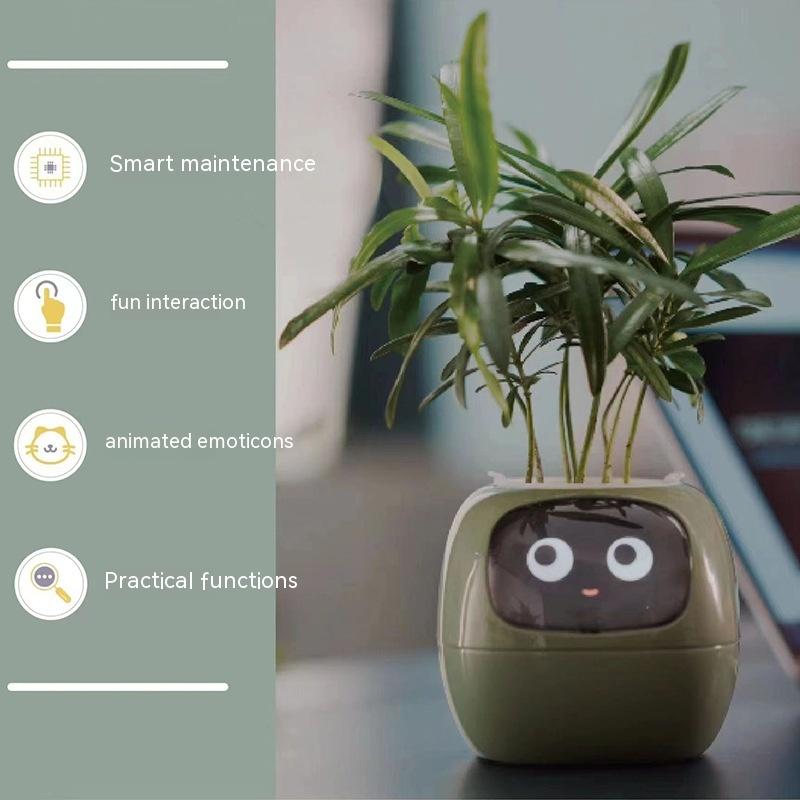 Smart Planter Endless Fun Over 49 Rich Expressions 7 Smart Sensors And AI Chips Make Raising Plants Easy And Fun 3