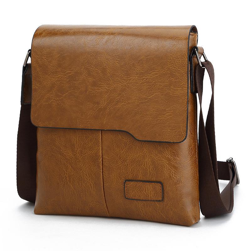 Crossbody Vertical Style Mens Business Casual Bag 6