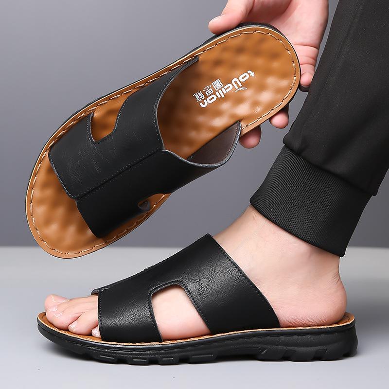 Men's Fashionable Soft-Soled Non-Slip Simple Slippers 3