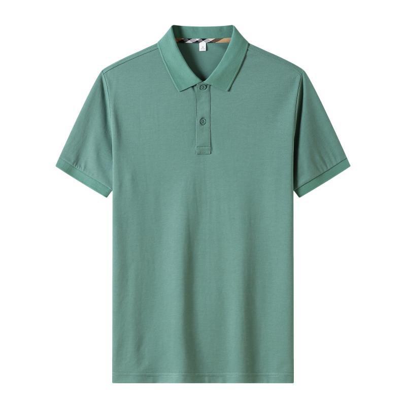 Tussah Silk Composite Polo Shirt For Men And Women 8