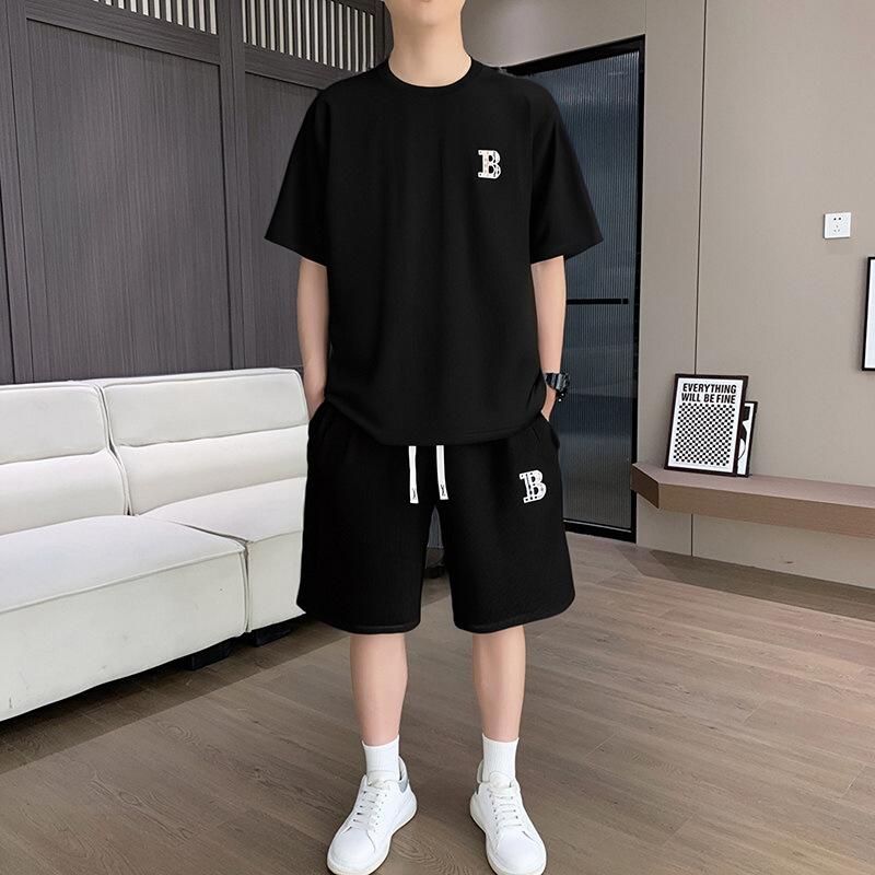 Quick-drying Breathable Casual Top And Pants Set For Men 9