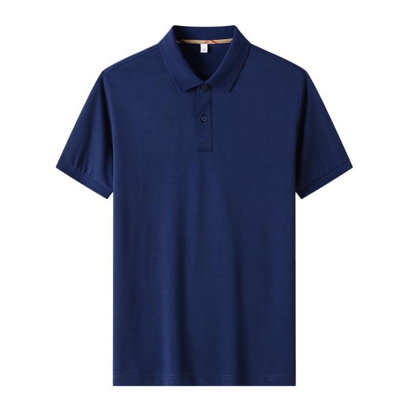 Tussah Silk Composite Polo Shirt For Men And Women 4