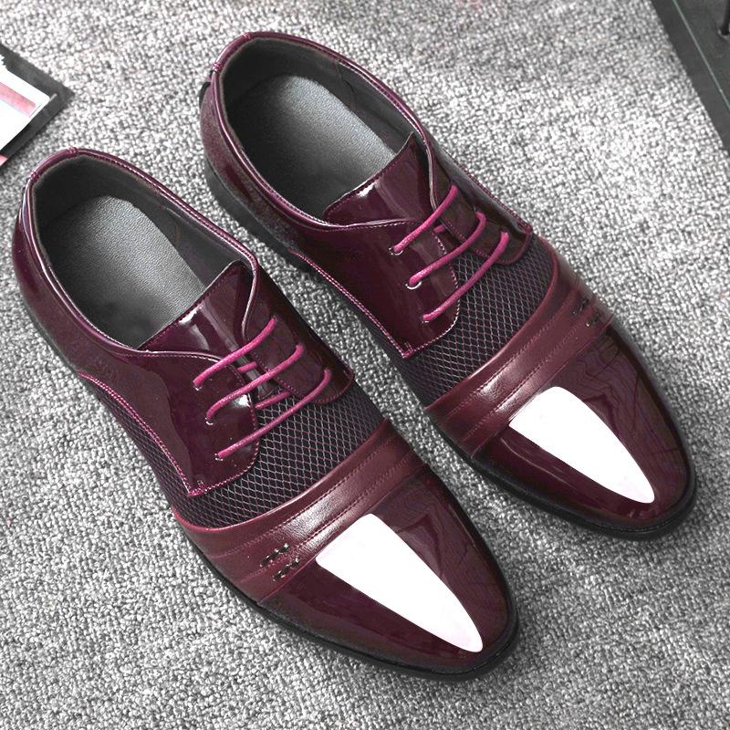 Fashionable Korean-style Leather Shoes For Men 3